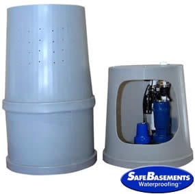 A SafeBasement sump pump can easily be installed for your home by BDB Waterproofing