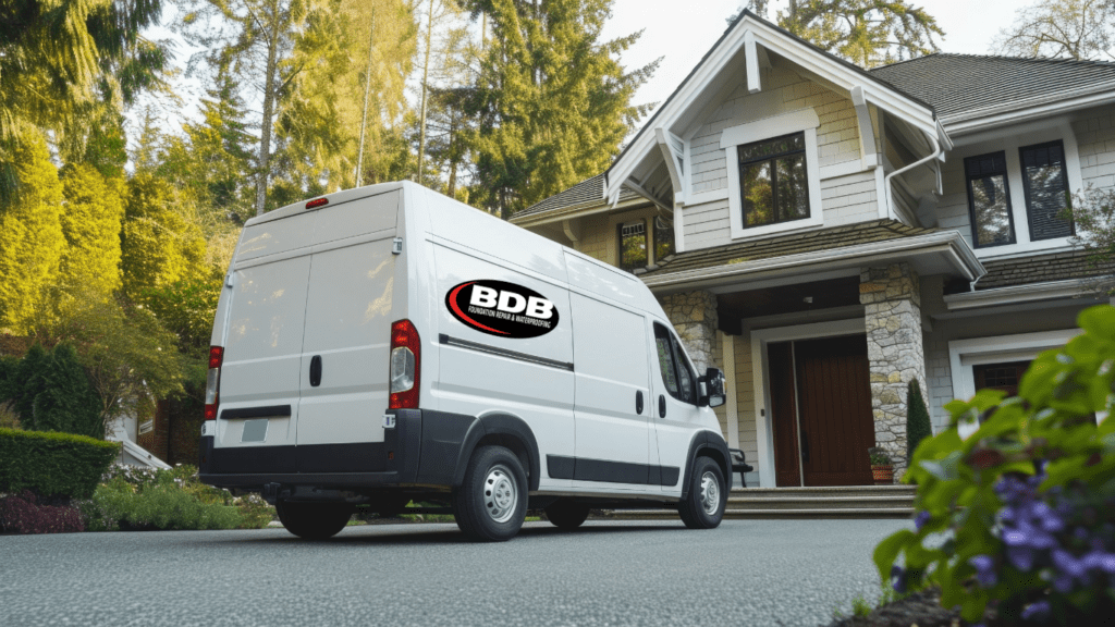 BDB Truck in front of home